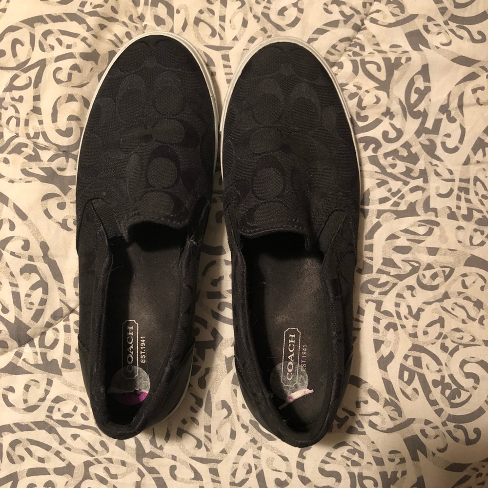 Coach slip ons size 81/2